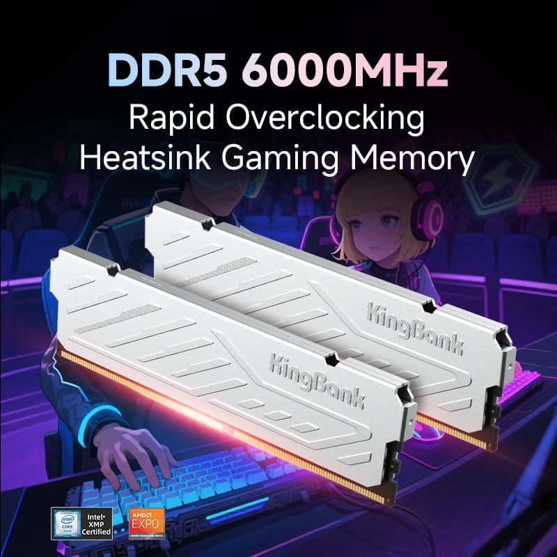 KingBank KJXS DDR5 RAM 8GB/16G – Ddr5 16Gb 6000Mhz recenzja i cena