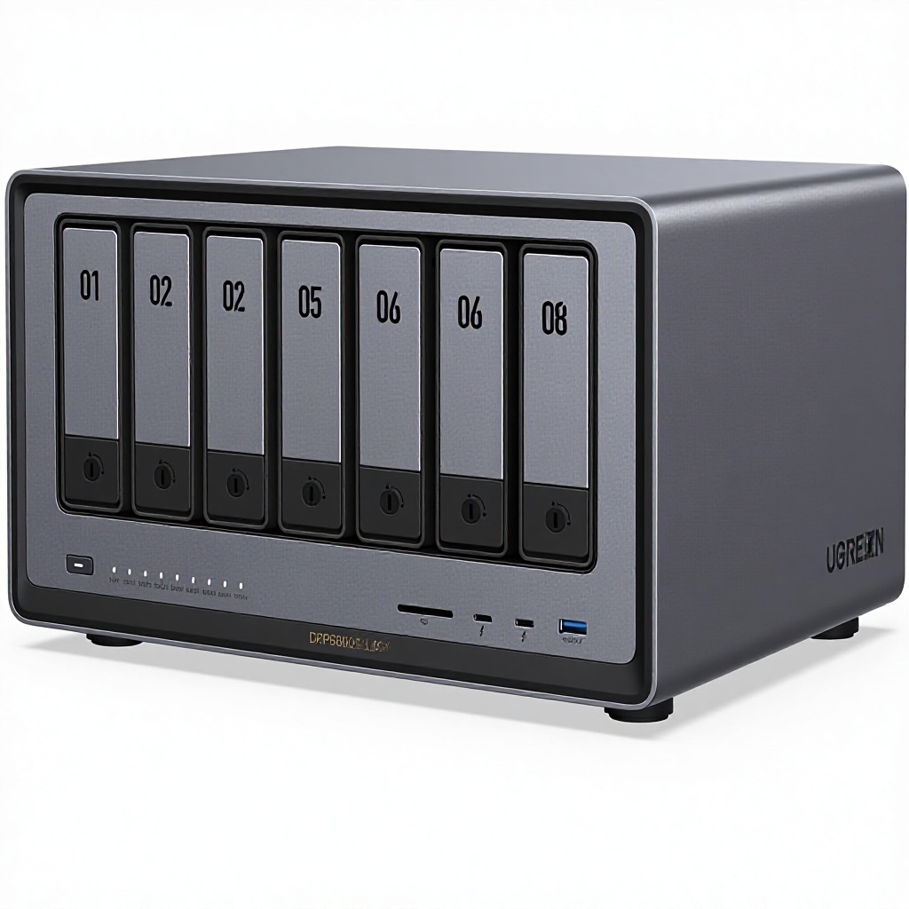 UGREEN NAS DXP8800 Plus 8-dysk – Ddr5 8Gb recenzja i cena
