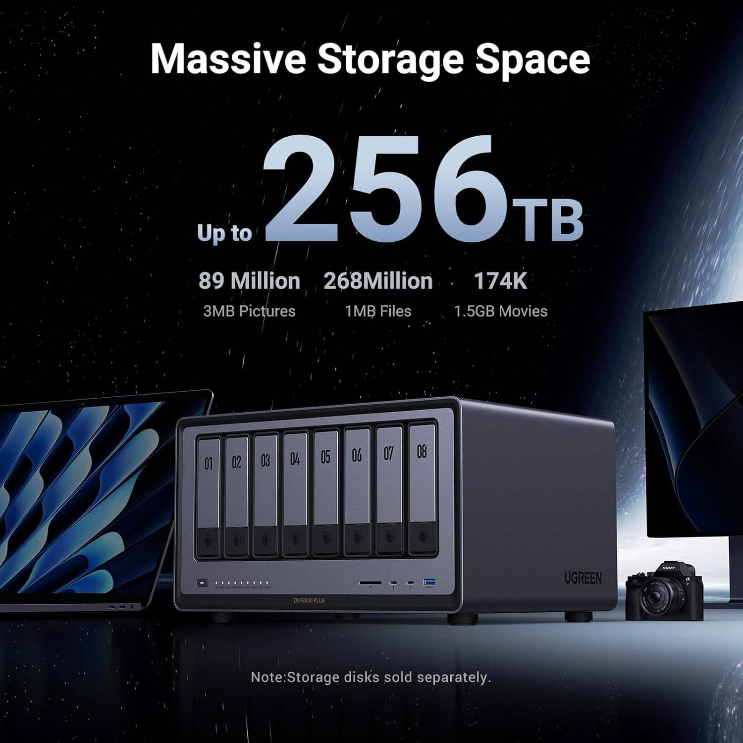 UGREEN NAS DXP8800 Plus 8-dysk – Ddr5 8Gb recenzja i cena