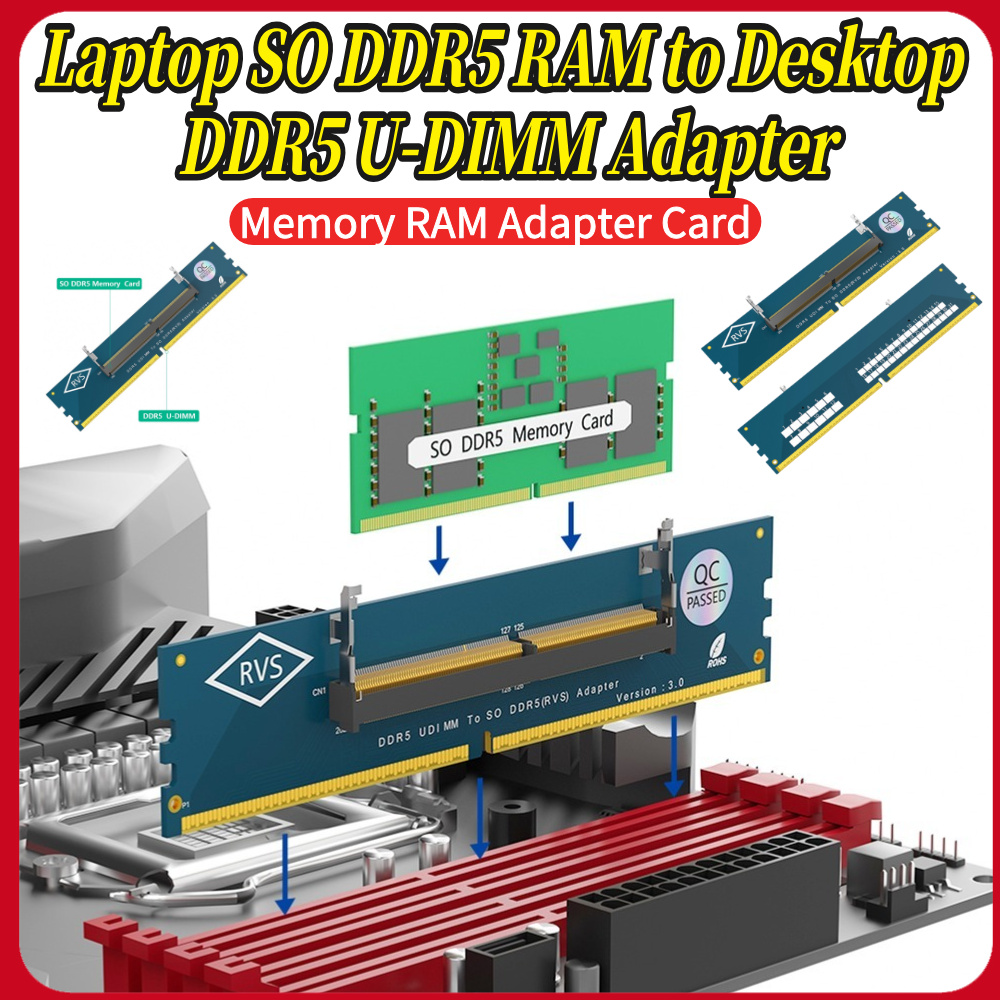 Adapter laptopowy SO DDR5 RAM  – Ddr5 Sodimm recenzja i cena