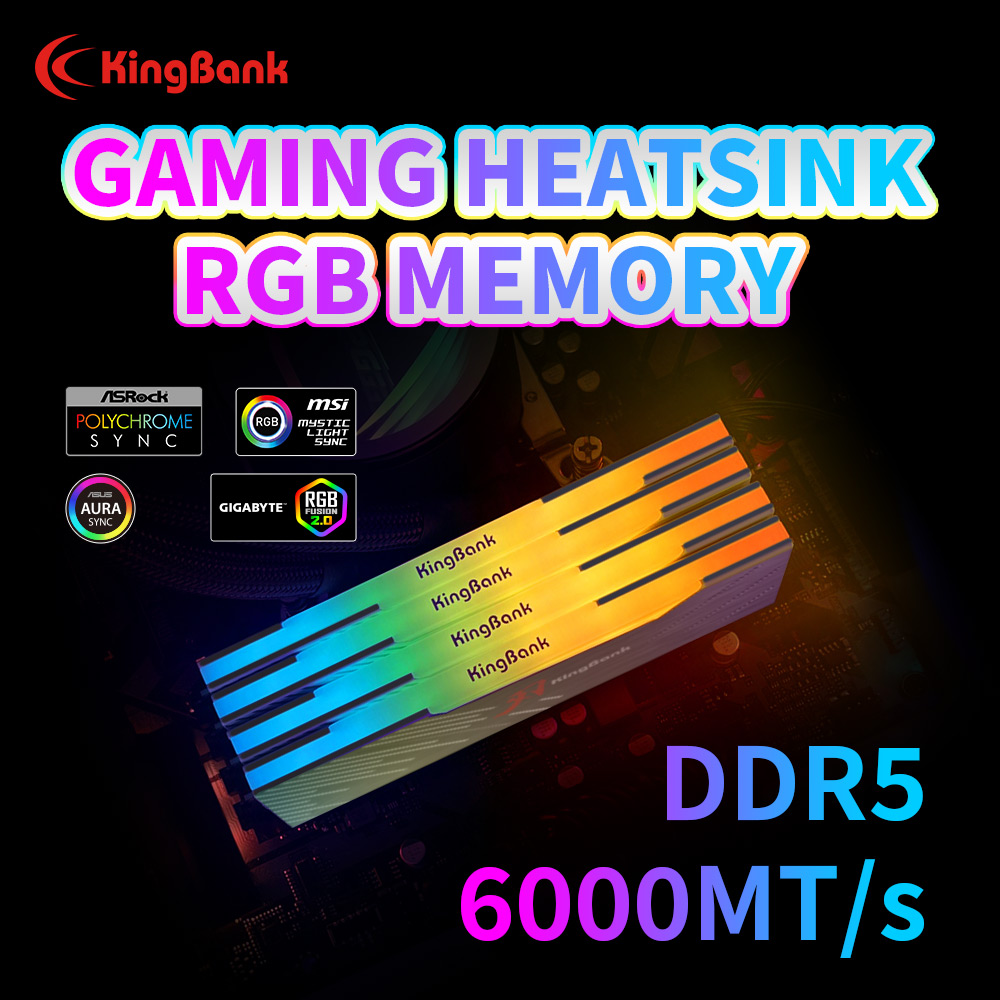 KingBank KRRB DDR5 RGB 16GB /1 – Ddr5 16Gb 6000Mhz recenzja i cena