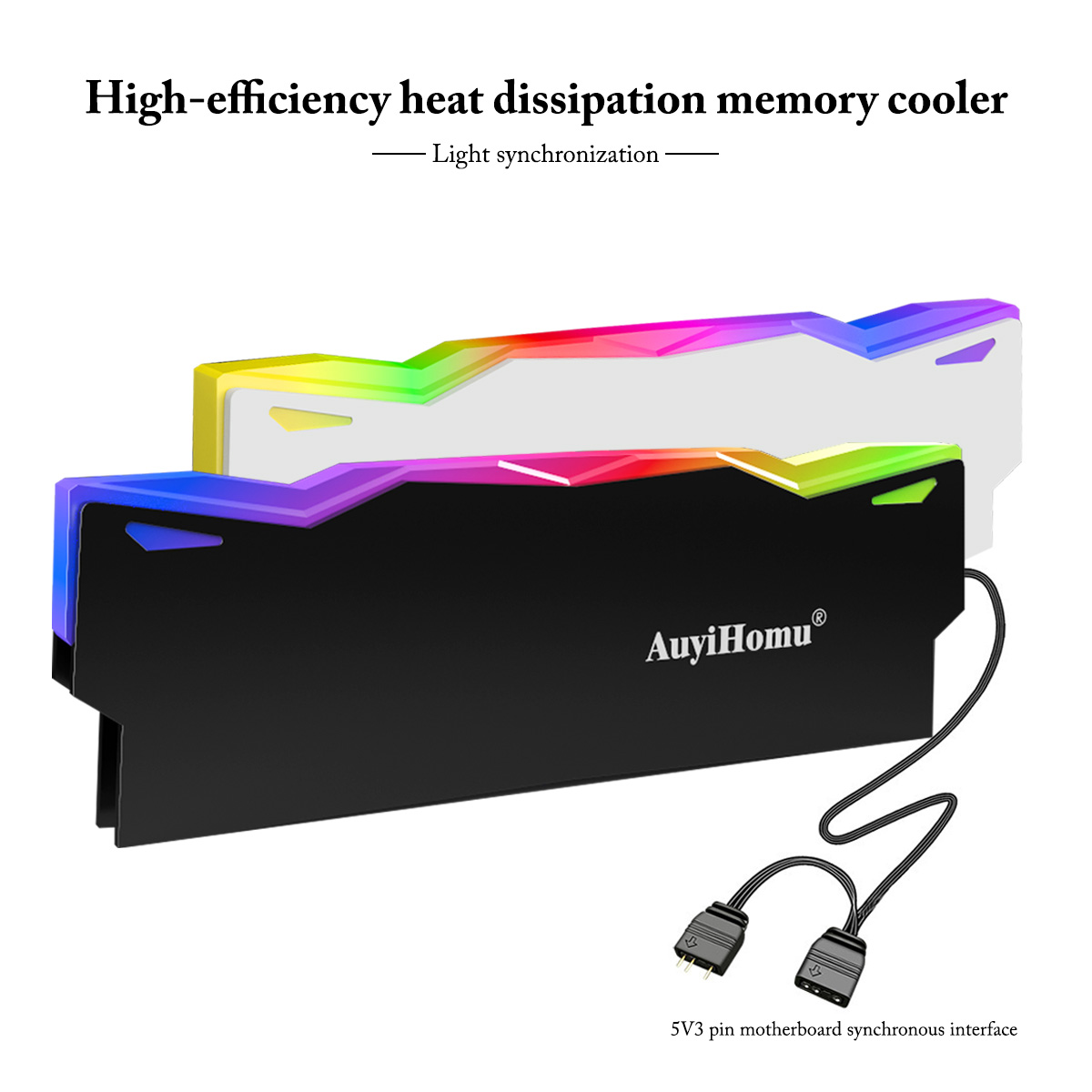 AuyiHomu Radiator RGB, 5V 3Pin – Ddr5 Ram recenzja i cena